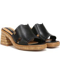 Franco Sarto - Florence Fashion Slide Heeled Sandals - Lyst