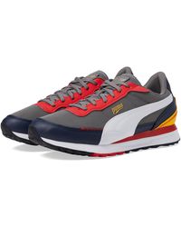 PUMA Mostro Perf Leather in Black for Men | Lyst