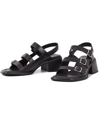 Vagabond Shoemakers - Ines Leather Buckled Sandal Sandals - Lyst