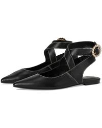 Free People - Parisa Point Flat Shoes, Leather - Lyst