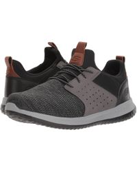 skechers delson axton wide fit