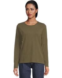Madewell - Northside Long Sleeve T-Shirts Clothing Lg 10-12) Cotton - Lyst