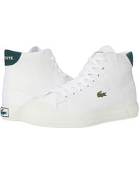 Lacoste High-top sneakers for Men | Online Sale up to 56% off | Lyst