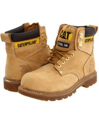 mens tan caterpillar boots