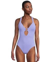 Becca - Marble Canyon Ariyah Ring One Piece Swimsuits One Piece, Nylon/Spandex - Lyst