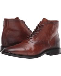 frye paul lace up