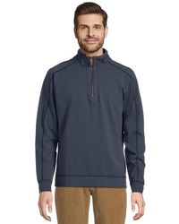 Tommy Bahama - Ben And Terry 1/2 Zip Sweatshirt, Cotton/Spandex - Lyst