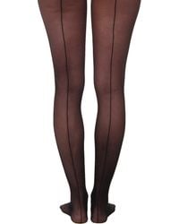 Wolford - Individual 10 Back Seam Tights - Lyst