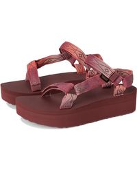 Teva - Flatform Universal Sunscape Sandals 10 B - Lyst