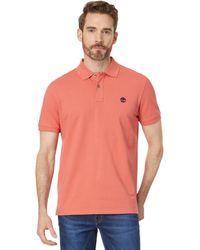 Timberland - Pique Short Sleeve Polo - Lyst