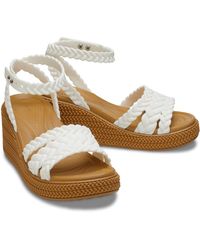 Crocs™ - Brooklyn Ankle Strap Wedge Platform Sandals - Lyst