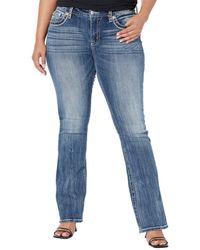 Miss Me Mid-rise Boot Jeans In Navy - Blue