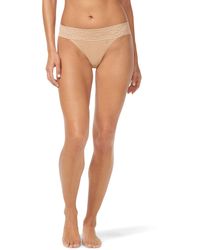 Tommy John - Cool Cotton Thong, Lace Waist - Lyst