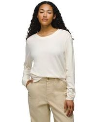 Prana - Everyday Vintage Washed Long Sleeve T-Shirts Clothing, Cotton - Lyst