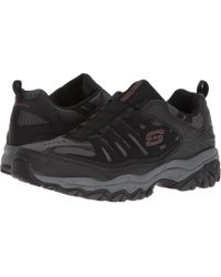 Skechers After Burn M. Fit in Blue for 