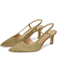 MICHAEL Michael Kors - Alora Mid Sling High Heels, Synthetic - Lyst