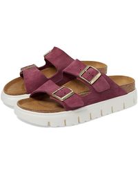 Birkenstock - Papillio By Arizona Chunky Platform Sandal (Berry Crush) Sandals - Lyst