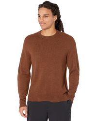 Theory Hilles Crew Fc Cashmere - Brown