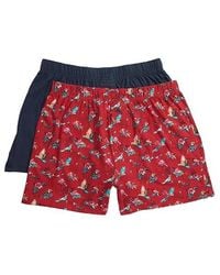Tommy Bahama - 2-Pack Knit Boxers (Tropical Birds) Underwear - Lyst