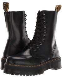 black rainbow jadon platform boots