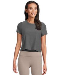 Beyond Yoga - Featherweight Supreme Cropped T-Shirts Clothing, Elastane/Polyester - Lyst