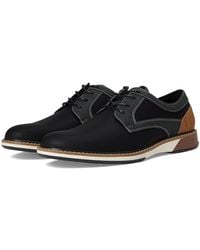 Stacy Adams - Phineas Plain Toe Lace-Up Shoes, Faux Leather - Lyst