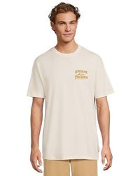 Quiksilver - Pacifico Signage Short Sleeve Screen T-Shirts T Shirt, Cotton - Lyst