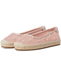 Kate Spade - Pearl Fishnet Espadrille Ballet Flat Shoes 7 B - Lyst