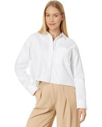 Madewell - The Signature Oxford Crop Shirt - Lyst