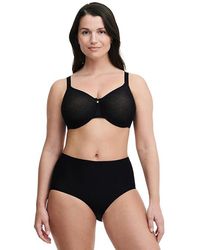 Chantelle - C Magnifique Seamless Unlined Minimizer Bra, Spandex/Polyamide/Mesh - Lyst