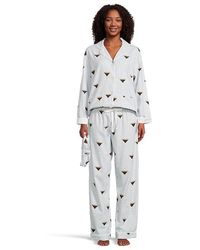 Pj Salvage - His Hers Happy New Year Pj Set Pajama Sets Xl (Us 14) Cotton/Twill - Lyst