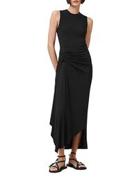 AllSaints - Rivi Sleeveless Dress Dress Uk 6 (Us 2) Elastane/Polyester - Lyst