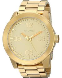 Nixon - Corporal Ss Watches, Stainless Steel - Lyst