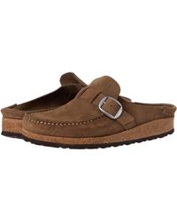 Birkenstock Rubber Buckley Shearling Moc Toe Clog - Save 1% - Lyst
