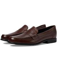 Rockport - Classic Loafer Lite Penny (Dark) Slip-On Dress Shoes - Lyst