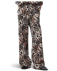 AllSaints - Charli Linen Trousers Clothing Uk 8 (Us 4) Linen/Silk - Lyst