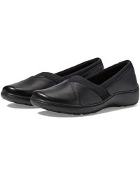 Clarks - Cora Charm ( Leather) Flat Shoes - Lyst