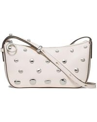 Kate Spade - Halo Studded Fine Grain Leather Crossbody Wallet Handbags, Leather/Suede - Lyst