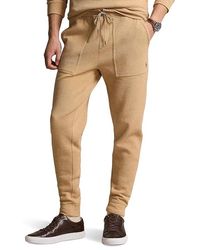 Polo Ralph Lauren - Double-Knit Mesh Jogger Pants (Classic Camel Heather) Casual Pants - Lyst