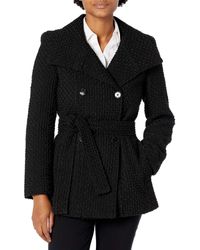 calvin klein womens petite coats