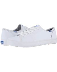 keds kickstart pennant leather