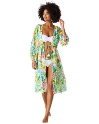 Tommy Bahama - Orchid Garden Open Front Duster - Lyst