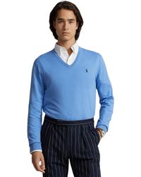 Polo Ralph Lauren - Cotton V-neck Sweater - Lyst