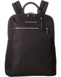 briggs and riley leather backpack