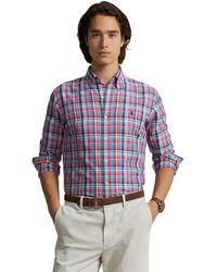 Polo Ralph Lauren - Classic Fit Plaid Performance Long Sleeve Shirt - Lyst