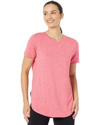 Skechers Synthetic Godri Swift Tunic Tee in Pink | Lyst