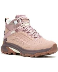 Merrell - Moab Speed 2 Leather Mid Waterproof Climbing Shoes - Lyst