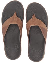 sperry mens flip flops