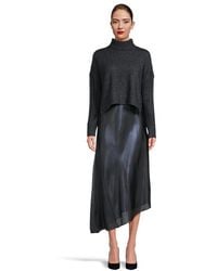 AllSaints - Amos Sparkle Dress Dress, Polyamide/Polyester/Wool - Lyst