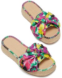 Kate Spade - Lucie Orchid Bloom Espadrille - Lyst